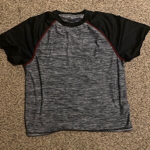 Everlast Black and Gray Raglan Tee